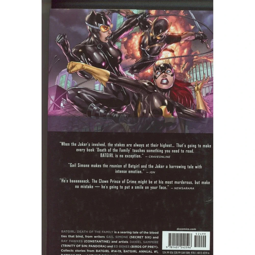 DC Comics Graphic Novel Batgirl Vol‎ 3 Death of the Family Hardcover # New 52